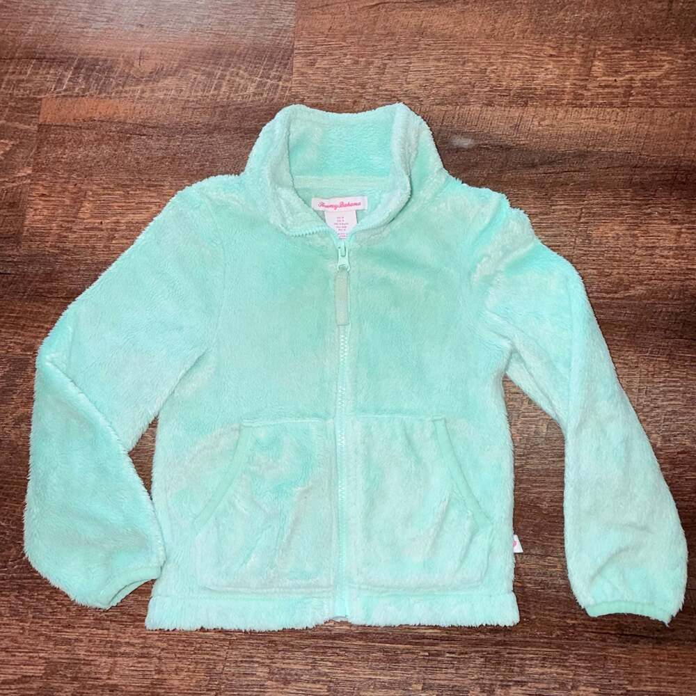 Tommy Bahama Girl's zip up Jacket Size 4